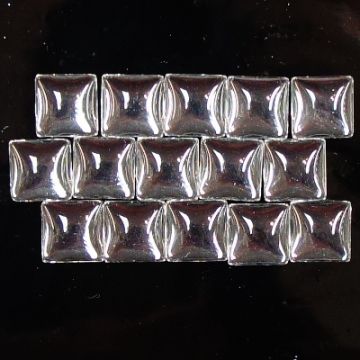 Cabochon 12mm Square: Set of 15