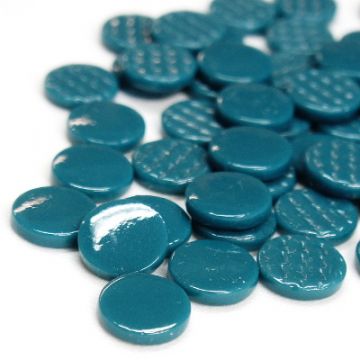 Penny Round Deep Teal 016