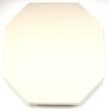 10cm Hexagon: Blanc