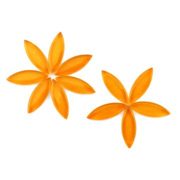 Small Petal/Leaf: Tangerine H029