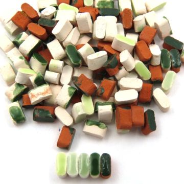 Micro Oval: Vert Mix (500pcs)
