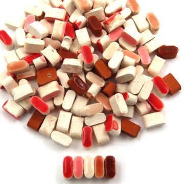 Micro Oval: Rouge Mix (500pcs)