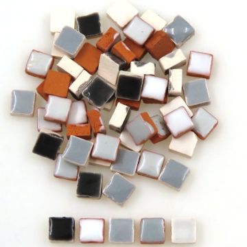 5mm Micro Mix: Blanc/Noir