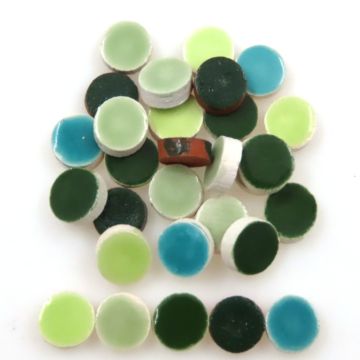 Mini Round: Vert Mix (500pcs)