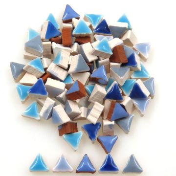 Micro Triangle: Bleu Mix (500pcs)