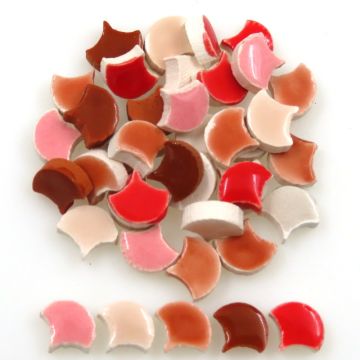 8mm Mini Scales: Rouge Mix (+/-36 pcs)