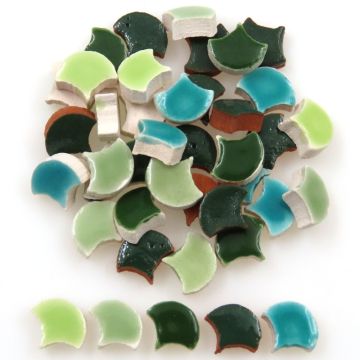 8mm Mini Scales: Vert Mix (+/-36 pcs)
