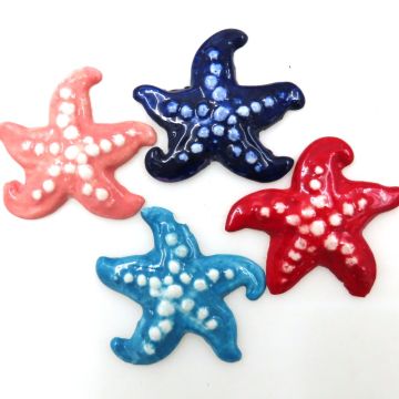 Starfish  (1 piece, colours vary)