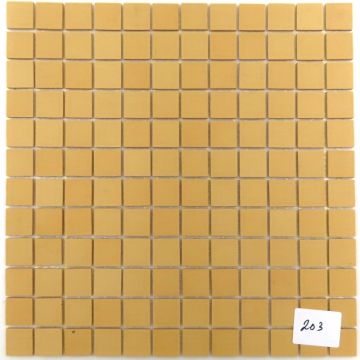Mosaico Porcelanico: 203 Amarelo: 36 tiles