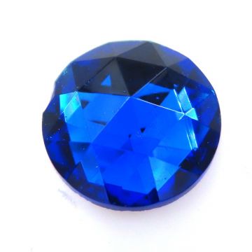 Simulated Gem 25mm: Blue Zircon