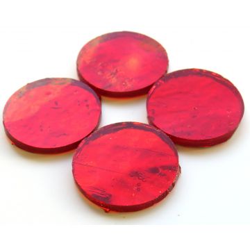 25mm: AR01 Red Wavy: 4 tiles