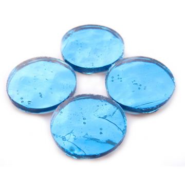 25mm: AR28 Glacial Blue Wavy: 4 tiles