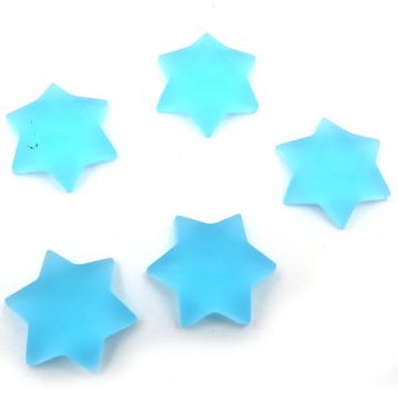 Star of David: Aquamarine Frost (5 pieces)