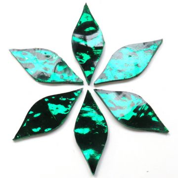 Small Petals: AR19 Tourmaline Wavy: 6 tiles
