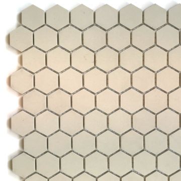 Blanc: 25mm Hexagon (disc)