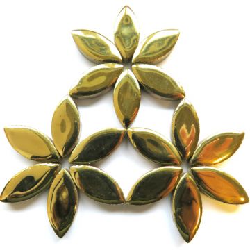 H01 Gold 25mm Petal