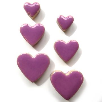 Hearts: Pretty Purple H43