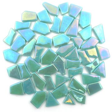Snippets: Iridised Pale Teal 013P