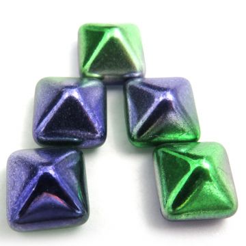 Crystal Pyramid: Lilac Lime (set of 5)