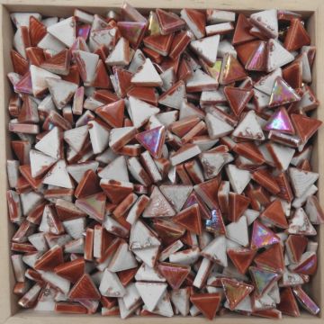 Iridised Ceramic Triangles: M8 Pearl Russet (25g)