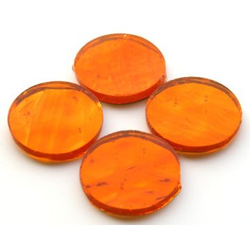 25mm: AR23 Orange Wavy: 4 tiles