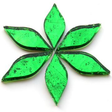 Small Petals: AR42 Kelly Green Wavy