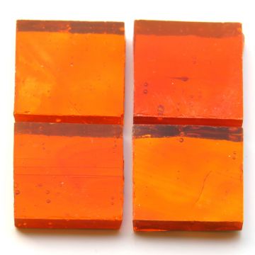 AR23 Orange Wavy: 6 tiles