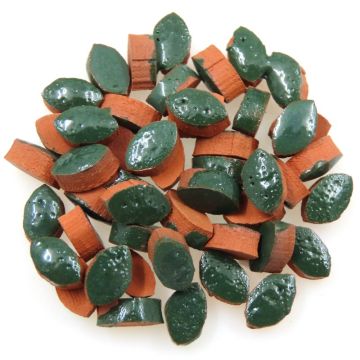 8mm Mini Petal: Dark Green, RG07