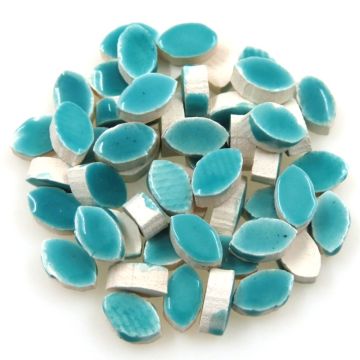 8mm Mini Petal: Bright Teal, WG02