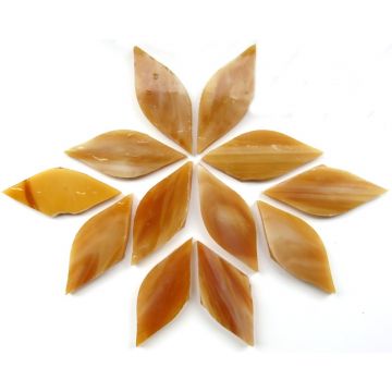 Small Petals: MG72 Butterscotch: 12 pieces