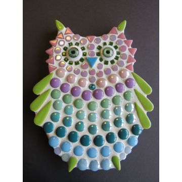 Owlet: 15cm Teal/Purple
