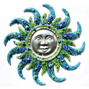 Aztec Sun: Blue 50cm**
