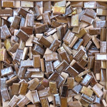 Iridised Ceramic Rectangles: Tree Bark (25g)