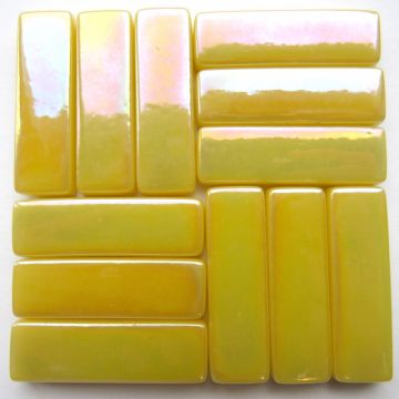 Rectangle  Iridised : Corn Yellow 031P: 100g