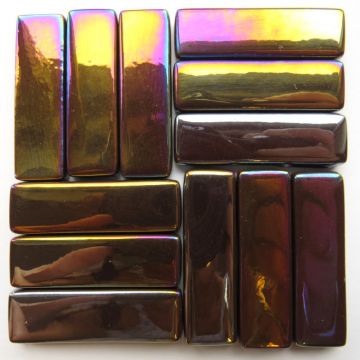 Rectangle Iridised Merbau 100P: 100g