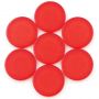 Circle 20mm: Carmine H035 (7 pieces)