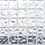 White Gold Wavy 15mm thumbnail