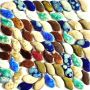 Raindrops: 20x38mm (disc)