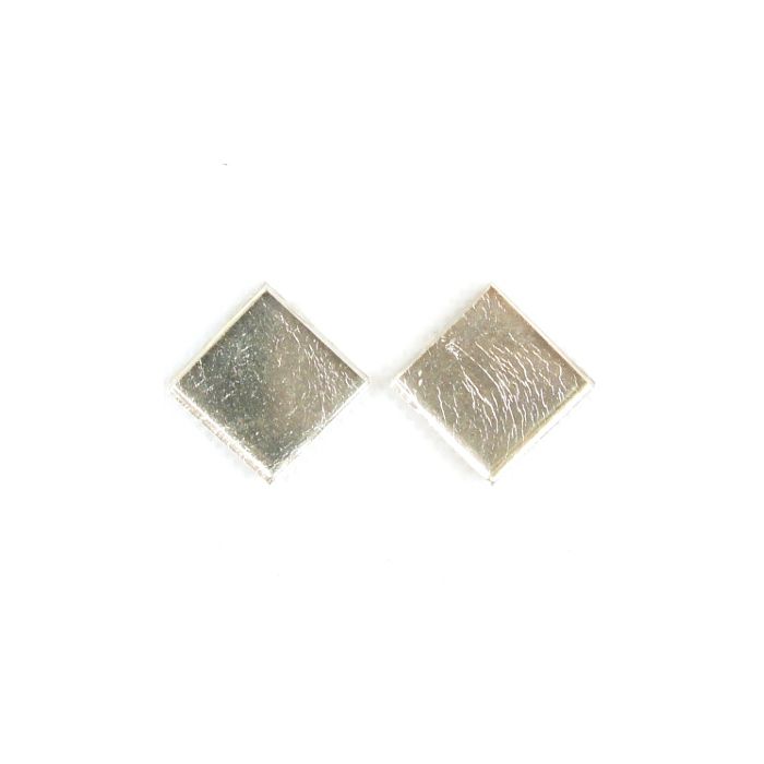 White Gold Flat 15mm