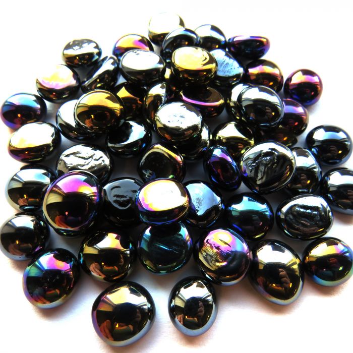 Mini Glass Gems: 9-13mm - Glass Shapes
