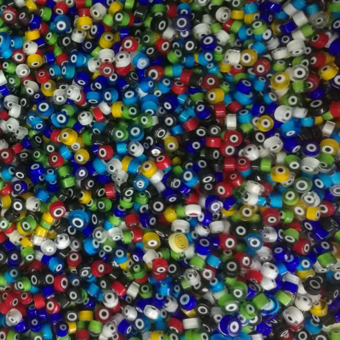Fused Millefiori: Eyes 7-13mm