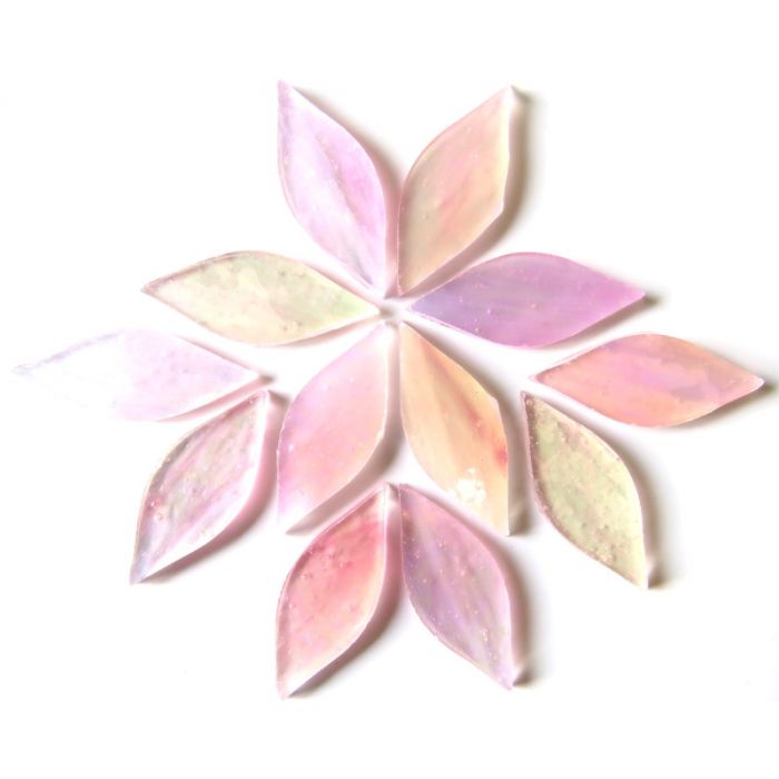 Mosaic Tiles for Crafts Bulk Stained Glass Supplies Crafts Petal Leaves  Mosaic Stained Glass Pieces for Home Decoration or 